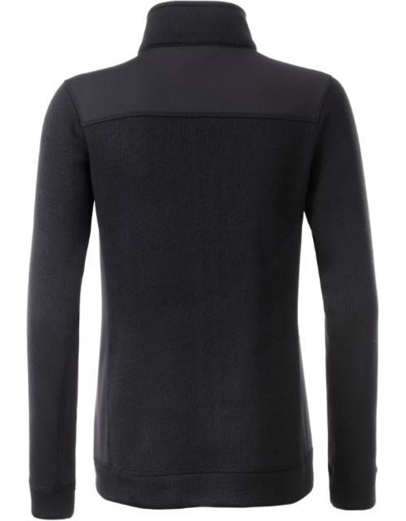 Jachetă de lucru tricotată din fleece pentru femei-groasa